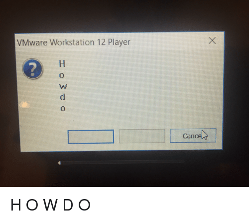 vmware workstation 12 player
